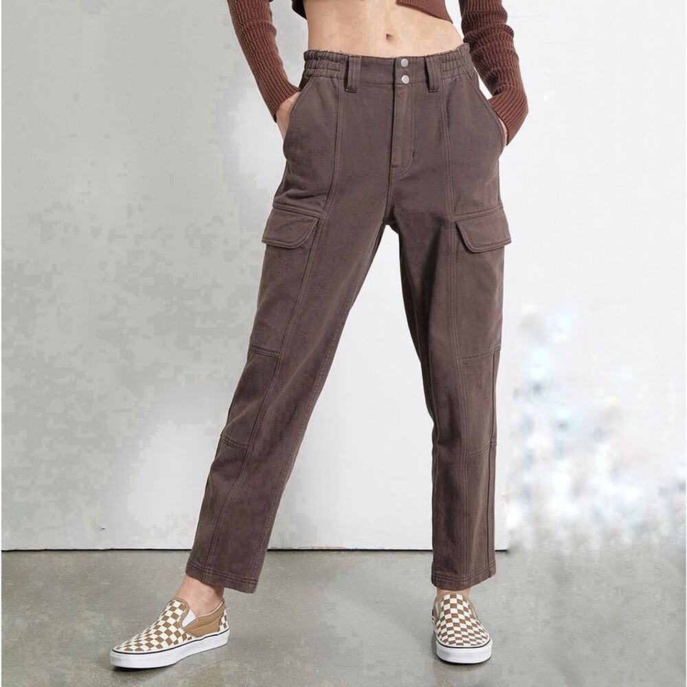 PacSun Women's Brownie Utility Cargo Pants Jeans Brown Size Small
